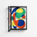 Vibrante - Wall Cabinet - Vratislav Pecka - Antracite - Clear glass