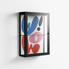Wow - Wall Cabinet - Vratislav Pecka - Antracite - Clear glass