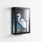 Egret - Wall Cabinet - Katie O’Shea - Antracite - Clear glass