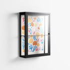Sea Critters - Wall Cabinet - Katie O’Shea - Antracite - Clear glass