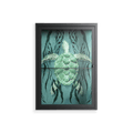Turtle With Kelp - Wall Cabinet - Katie O’Shea - Antracite - Clear glass