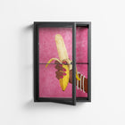 Banana - Wall Cabinet - Raissa Oltmanns - Antracite - Clear glass