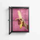 Banana - Wall Cabinet - Raissa Oltmanns - Antracite - Clear glass