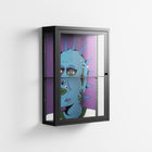 Punkrocker - Wall Cabinet - Cezar Berje - Antracite - Clear glass