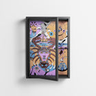 Solar Cancer - Wall Cabinet - Cezar Berje - Antracite - Clear glass