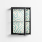 Epic Swirl - Wall Cabinet - Amy Suther - Antracite - Clear glass