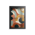 Abstract Sunrise - Wall Cabinet - Amy Suther - Antracite - Clear glass