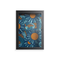 Bellis Bounty Blue - Wall Cabinet - Amy Suther - Antracite - Clear glass