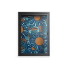Bellis Bounty Blue - Wall Cabinet - Amy Suther - Antracite - Clear glass