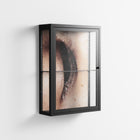 Glow - Wall Cabinet - Nadia Ryder - Antracite - Clear glass