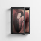 Red 2 - Wall Cabinet - Nadia Ryder - Antracite - Clear glass