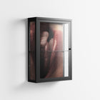 Red 2 - Wall Cabinet - Nadia Ryder - Antracite - Clear glass