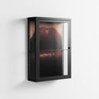 Red - Wall Cabinet - Nadia Ryder - Antracite - Clear glass