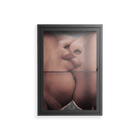 The Art Of Kissing - Wall Cabinet - Nadia Ryder - Antracite - Clear glass