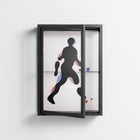 Décomposé - Wall Cabinet - David Vanadia - Antracite - Clear glass