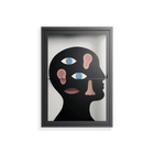 Désordre_Intérieur - Wall Cabinet - David Vanadia - Antracite - Clear glass