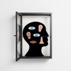 Désordre_Intérieur - Wall Cabinet - David Vanadia - Antracite - Clear glass
