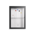 Épanoui - Wall Cabinet - David Vanadia - Antracite - Clear glass
