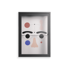 Équilibré - Wall Cabinet - David Vanadia - Antracite - Clear glass