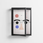Équilibré - Wall Cabinet - David Vanadia - Antracite - Clear glass