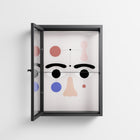 Équilibré - Wall Cabinet - David Vanadia - Antracite - Clear glass