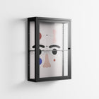 Équilibré - Wall Cabinet - David Vanadia - Antracite - Clear glass