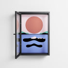 Immergé - Wall Cabinet - David Vanadia - Antracite - Clear glass