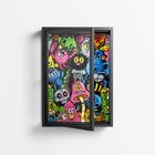 All The Good Guys - Wall Cabinet - Craig Watkins - Antracite - Clear glass