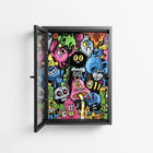 All The Good Guys - Wall Cabinet - Craig Watkins - Antracite - Clear glass