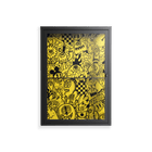 What a Mess - Wall Cabinet - Craig Watkins - Antracite - Clear glass