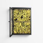 What a Mess - Wall Cabinet - Craig Watkins - Antracite - Clear glass