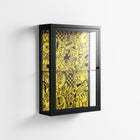 What a Mess - Wall Cabinet - Craig Watkins - Antracite - Clear glass
