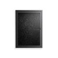 The Single Color - Wall Cabinet - Craig Watkins - Antracite - Clear glass