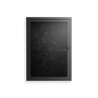 The Single Color - Wall Cabinet - Craig Watkins - Antracite - Clear glass