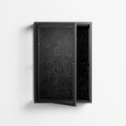 The Single Color - Wall Cabinet - Craig Watkins - Antracite - Clear glass