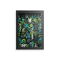 Shapes and Faces - Wall Cabinet - Craig Watkins - Antracite - Clear glass