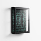Optical Delusion - Wall Cabinet - Craig Watkins - Antracite - Clear glass