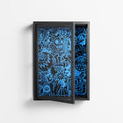 The Blue Line - Wall Cabinet - Craig Watkins - Antracite - Clear glass