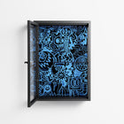 The Blue Line - Wall Cabinet - Craig Watkins - Antracite - Clear glass