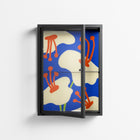 Meadow - Wall Cabinet - Magda March - Antracite - Clear glass