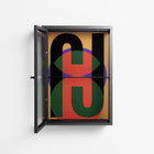 JJ - Wall Cabinet - Oluwasheyi Adebayo - Antracite - Clear glass