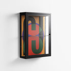 JJ - Wall Cabinet - Oluwasheyi Adebayo - Antracite - Clear glass