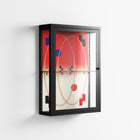 Parallel Mirage - Wall Cabinet - Oluwasheyi Adebayo - Antracite - Clear glass
