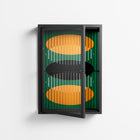 Soul Split - Wall Cabinet - Oluwasheyi Adebayo - Antracite - Clear glass