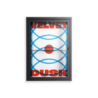 Velvet Dusk - Wall Cabinet - Oluwasheyi Adebayo - Antracite - Clear glass
