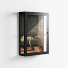Waiting Game - Wall Cabinet - Kristin Eriksson - Antracite - Clear glass
