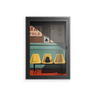 Have You Seen Bert - Wall Cabinet - Kristin Eriksson - Antracite - Clear glass