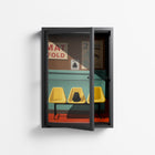 Have You Seen Bert - Wall Cabinet - Kristin Eriksson - Antracite - Clear glass
