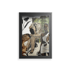 As The Rain Falls - Wall Cabinet - Sophie Goudman-Peachey - Antracite - Clear glass