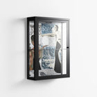 Balance - Wall Cabinet - Sophie Goudman-Peachey - Antracite - Clear glass